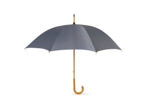 Deštník manuální šedý