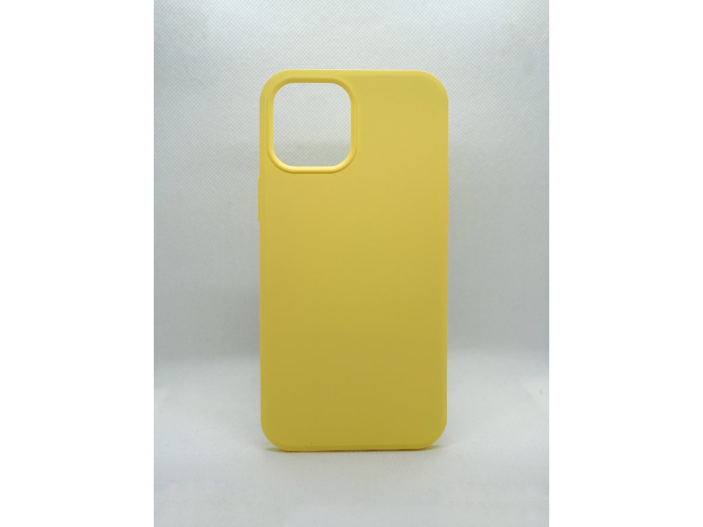 TPU kryt iPhone 12 mini - žlutý