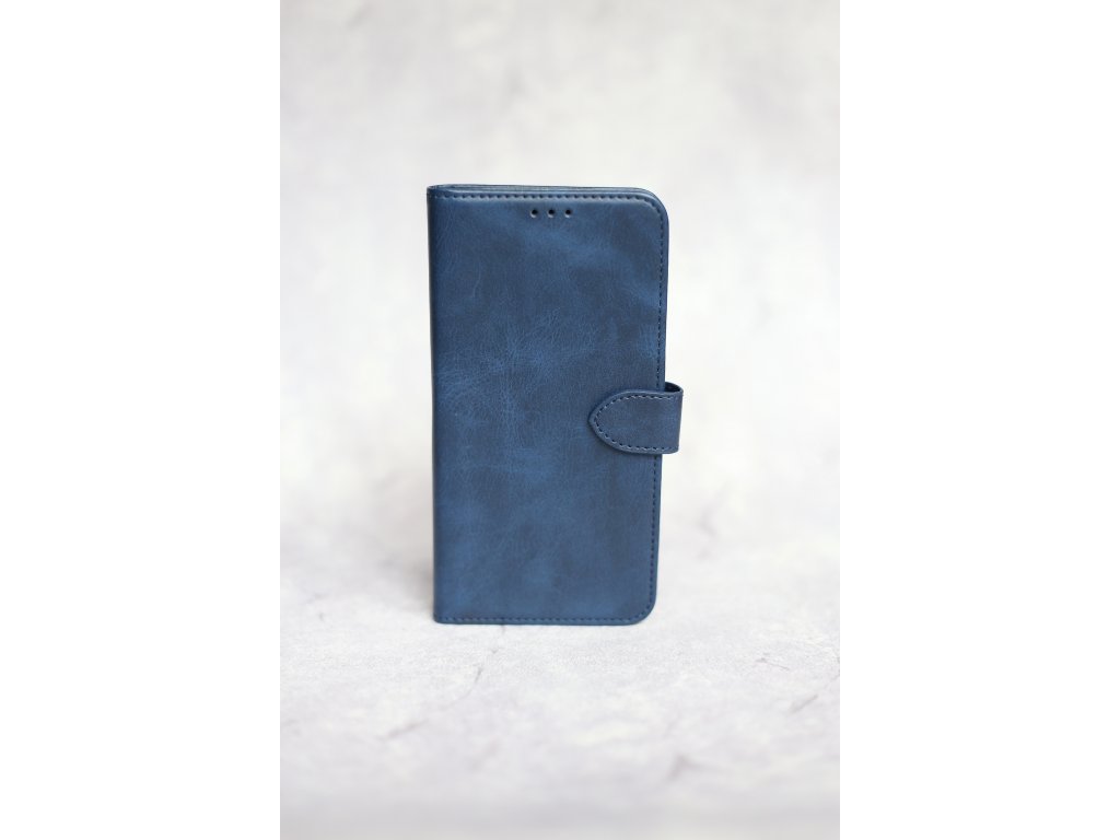 Flip case iPhone XR - modrý
