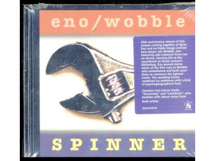 BRIAN ENO & JAH WOBBLE - Spinner (25th Anniversary Reissue) (Deluxe Edition) (CD)