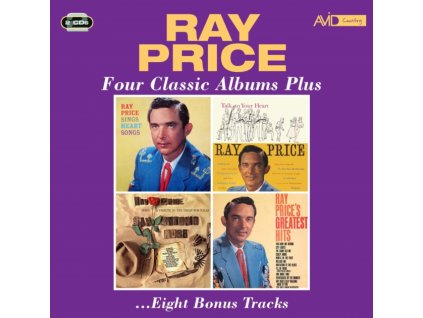RAY PRICE - Four Classic Albums Plus (CD)