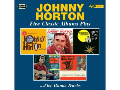 JOHNNY HORTON - Five Classic Albums Plus (CD)