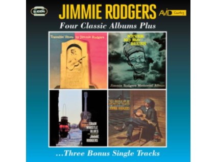 JIMMIE RODGERS - Four Classic Albums Plus (CD)