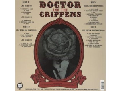 DOCTOR AND THE CRIPPENS - Cabaret Style - Singles Unreleased Live (LP)