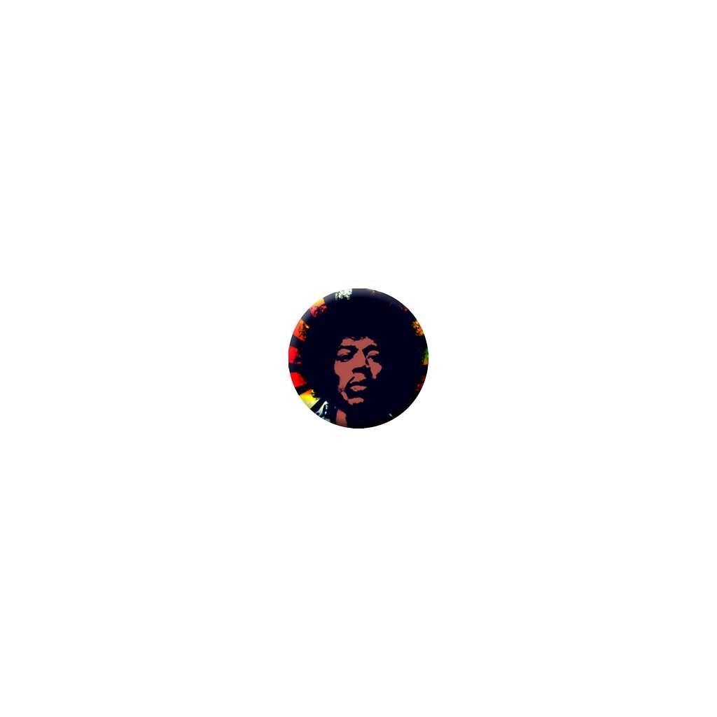 Placka Jimi Hendrix 25mm (272)