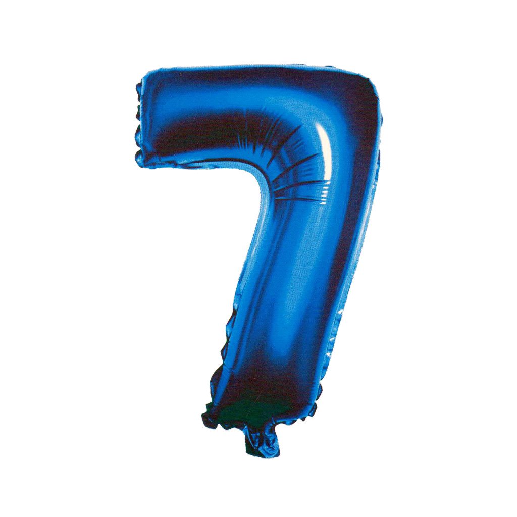17253 foliovy balonek modry cislo 7 82 cm 4514