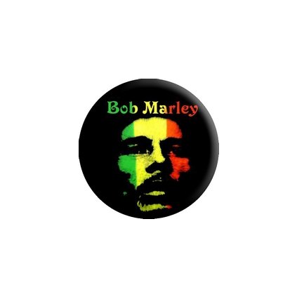 Placka Bob Marley 25mm (217)