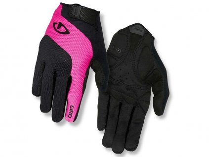 Cyklistické rukavice GIRO Tessa LF dámské black-pink