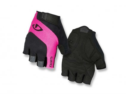 Cyklistické rukavice GIRO Tessa dámské black-pink