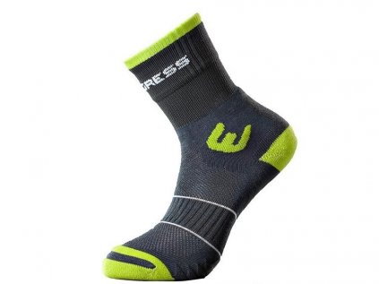 Trekové ponožky PROGRESS Walking Sox šedá-zelená