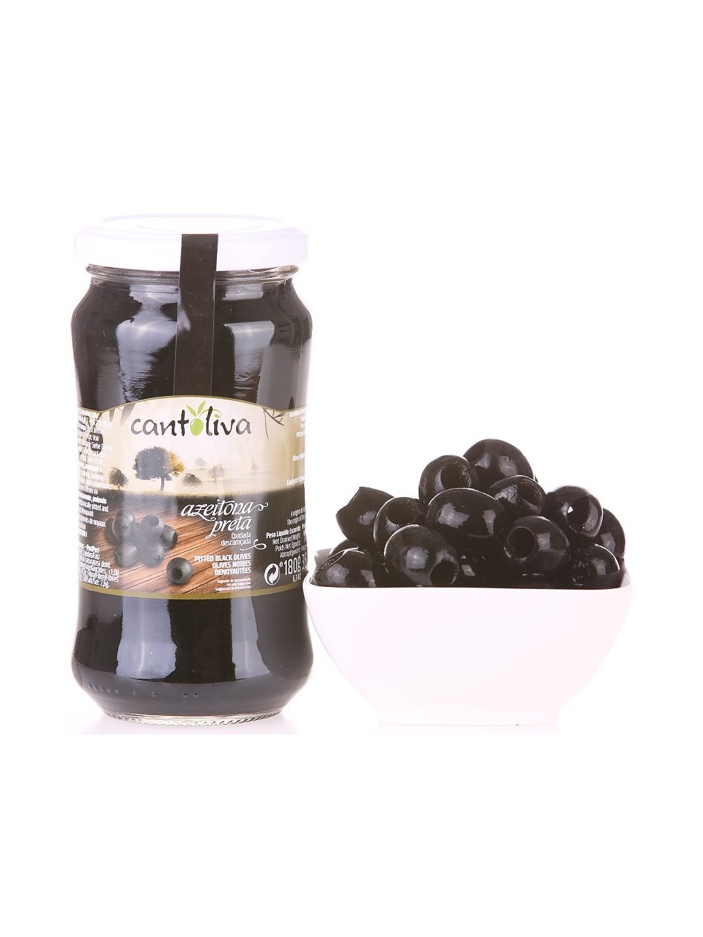 černé olivy Cantolivy bez pecky