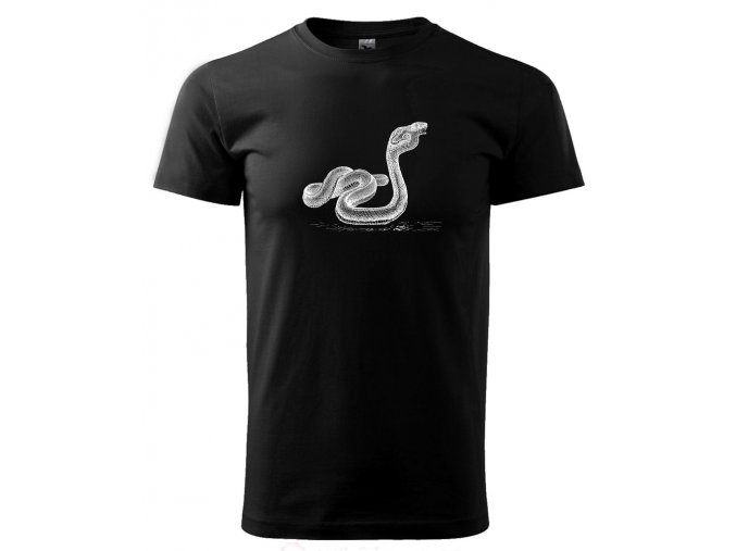 pánské tričko s obrázkem hada