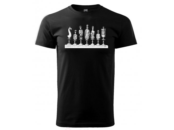 šachy pánské tričko