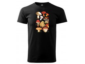 pánské tričko houby