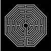 Labyrint  - tričko s potiskem (Pánské/Dámské Dámské černé, Velikost XXL)