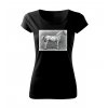 arabský kůň dámské tričko