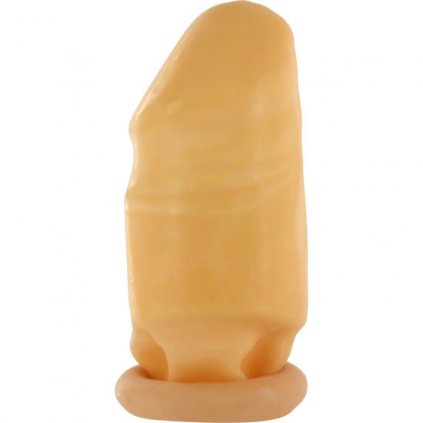 Návlek na penis napodobenina kondomu přidá 6 cm na délce penisu SEVENCREATIONS