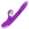 Vibrátor se stimulací klitorisu - rotující jazýček 2.0