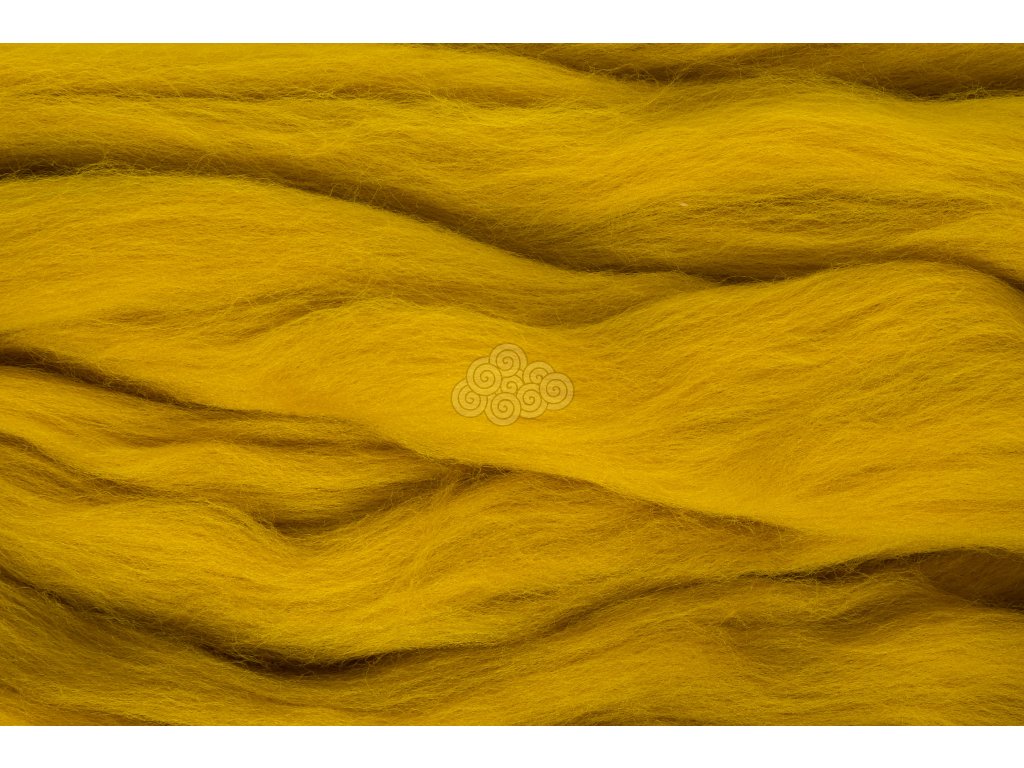 XXL vlna žlutá tabáková 3 (množství 500 g)