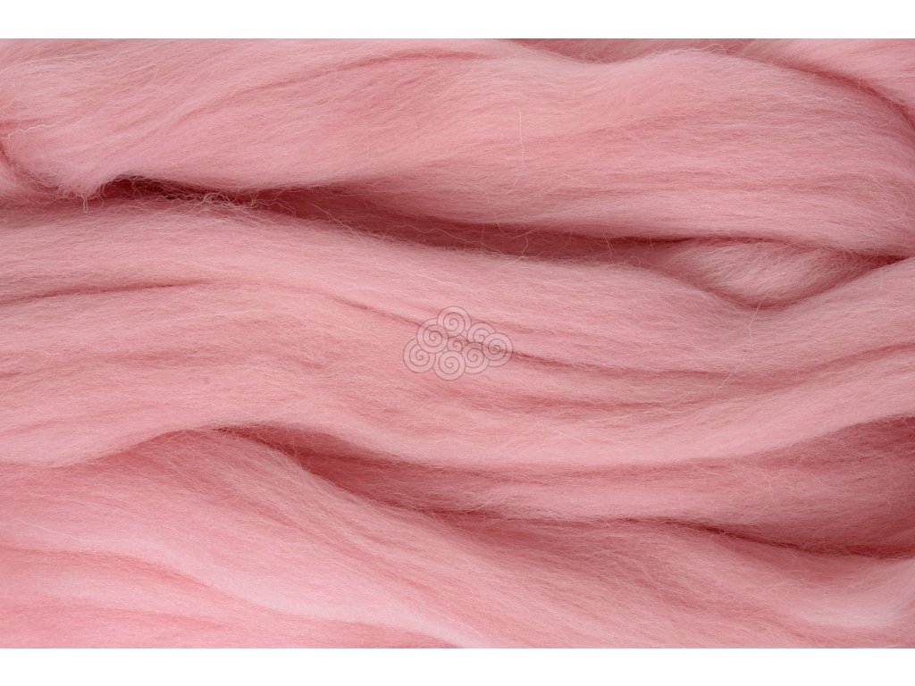 XXL vlna pudrová růžová 54 (množství 500 g)