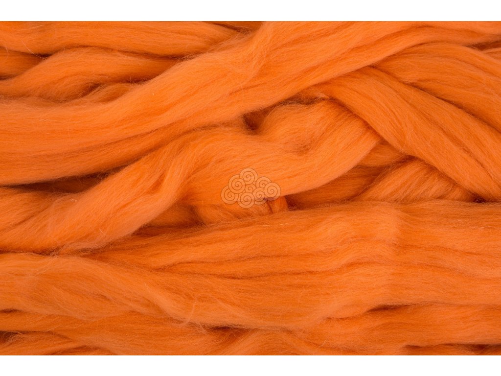 XXL vlna pomerančová 1 (množství 500 g)