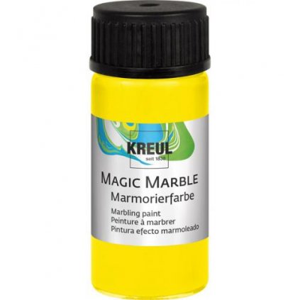 Mramorovací barva Magic Marble 20ml citrónová