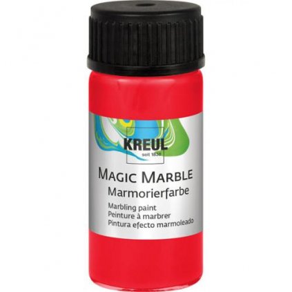 Mramorovací barva Magic Marble 20ml červená