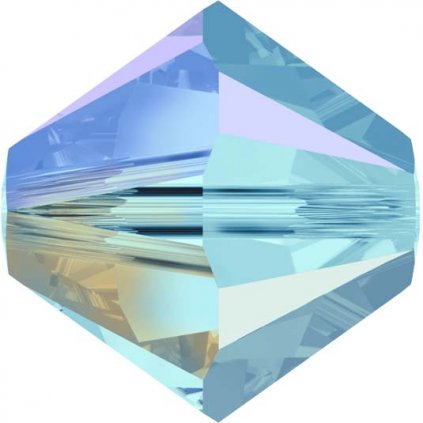 Swarovski® Crystals Xilion Beads 4mm Aquamarine AB2x