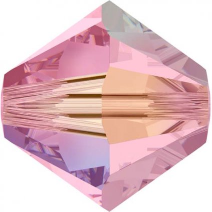 Swarovski® Crystals Xilion Beads 4mm Light Rose AB2x