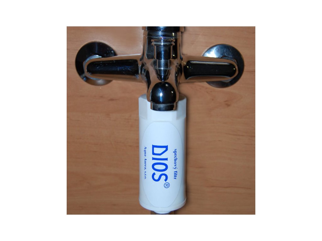 DIOS – sprchový odchlorovací filtr, bílý