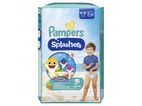 Pampers Splashers kalhotkové plenky do vody S5 S6 10 ks (shark)