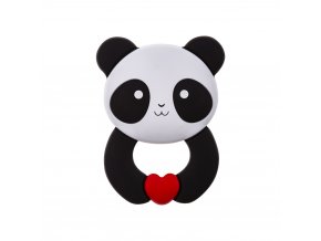 Akuku dětské silikonové kousátko Panda (1)