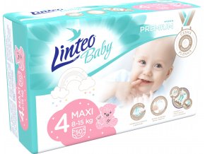 Plenky Linteo Baby Premium MAXI – 50 ks