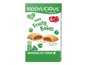 Kiddylicious jablečné koláčky 132 g (6 x 22 g) (1)