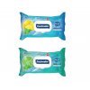 Freshmaker antibakteriální vlhčené ubrousky na ruce a tělo Lime&Mint 120 ks