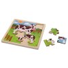Playtive Dřevěné puzzle kráva (3)