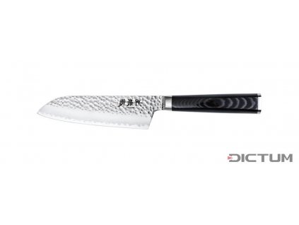 Japonský nůž Dictum 719490 - Tanganryu Hocho, Linen Micarta, Santoku, All-purpose Knife