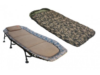 zfish camo set lehatko spacak bedchair sleeping bag