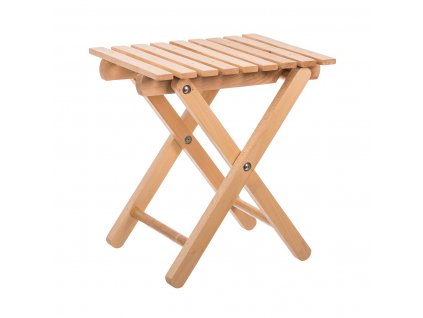 Dřevěná skládací stolička
