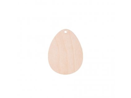 Dřevěné vajíčko III 10 x 8 cm