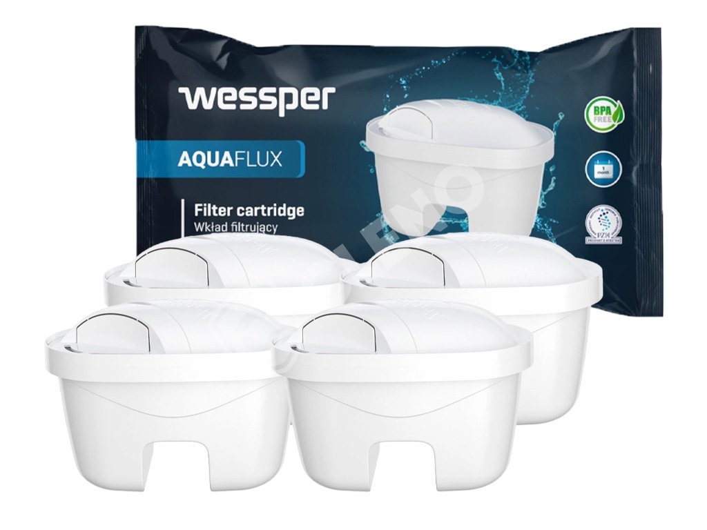 4x vodni filtr Wessper Aquaflux do konvice Laica nahradni Biflux Kod vyrobce WES003 FLUX