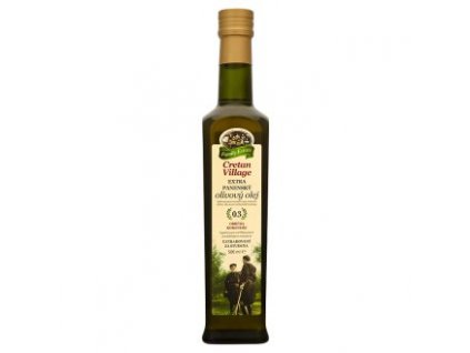Olej oliv. extra panen. sklo 0,75l CRETAN VILLAGE