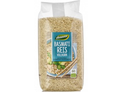 Dennree Basmati rýže celozrnná 1kg bio