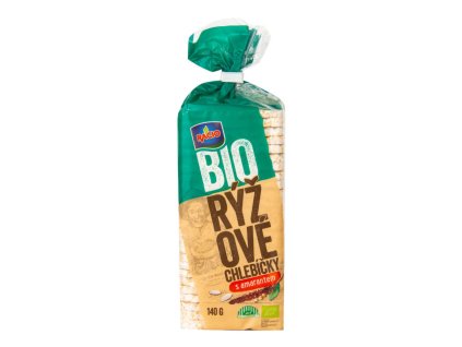 Chlebíčky rýžové s amar. bezl 140g BIO RACIO