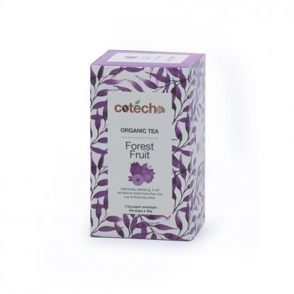 Čaj sáčkový Černý s lesními plody BIO Cotecho 20 ks