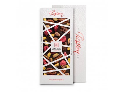 tabulka horke cokolady passion 72 procent s pistaciemi malinami pekanovymi orechy cokoladovna janek.jpg