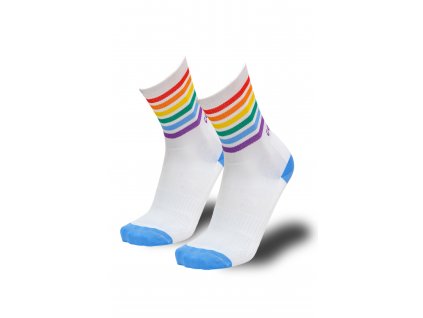 pruhované ponožky
