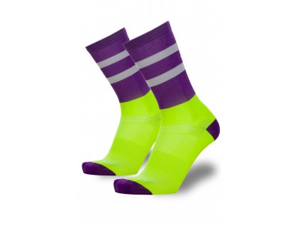 sportovní ponožky collm elise fialové