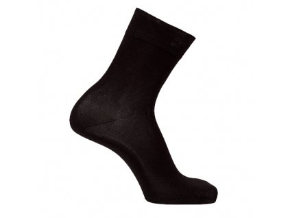 Bambusové ponožky černé- balení 3páry (Velikost 24 - 25 cm (37-39))