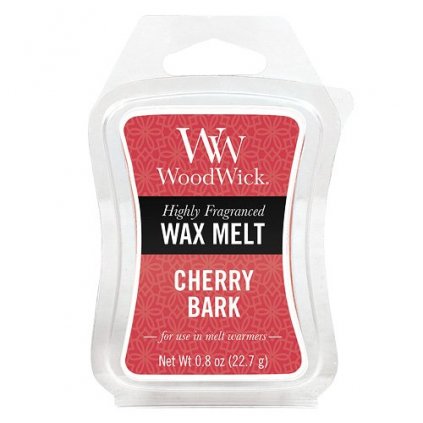 WoodWick - vonný vosk Cherry Bark (Třešňová kůra) 23g